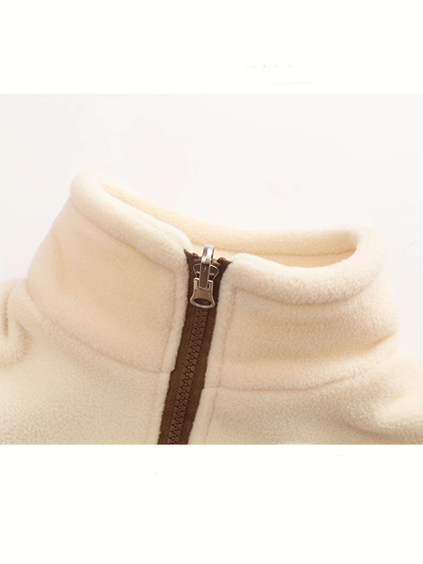 Teen/ Kids Reversible Polar Fleece Zipper Color Block Vest Tops