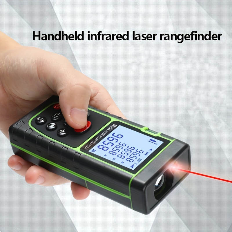Télescope télémètre Laser télémètre numérique Chasse monoculaire Golf  télémètre Affichage LCD Roulette Ruban à mesurer