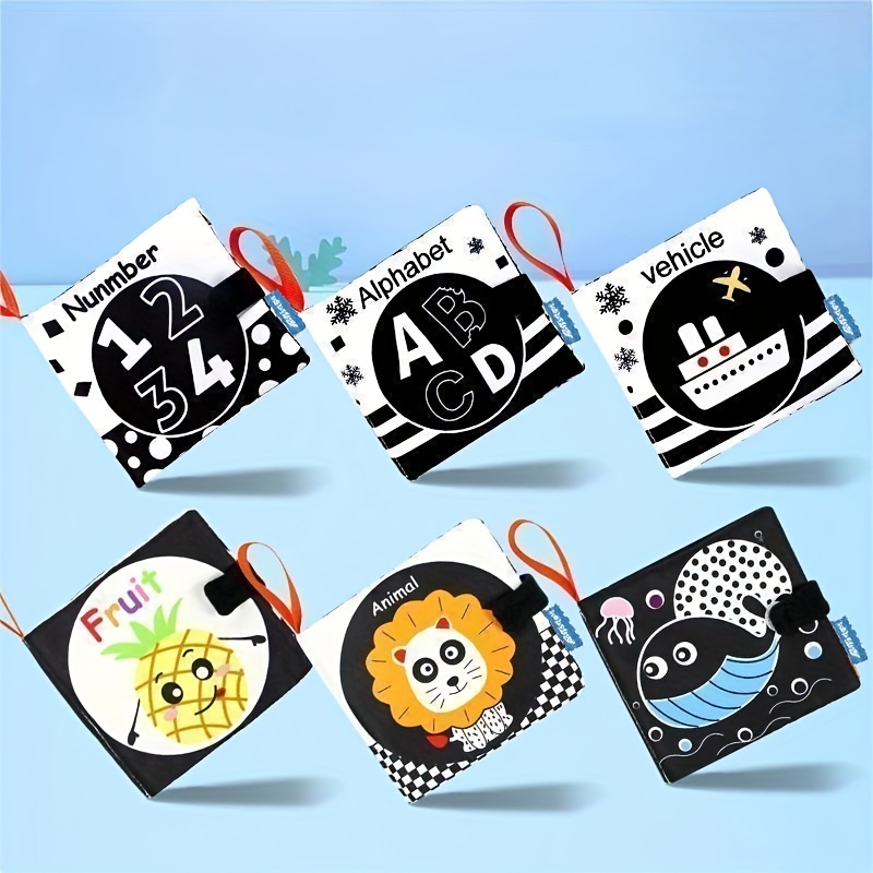 New Arrival Eco-Friendly Black and White Sensory Toys Quiet Book - China  Book Cloth and Cloth Book Baby price