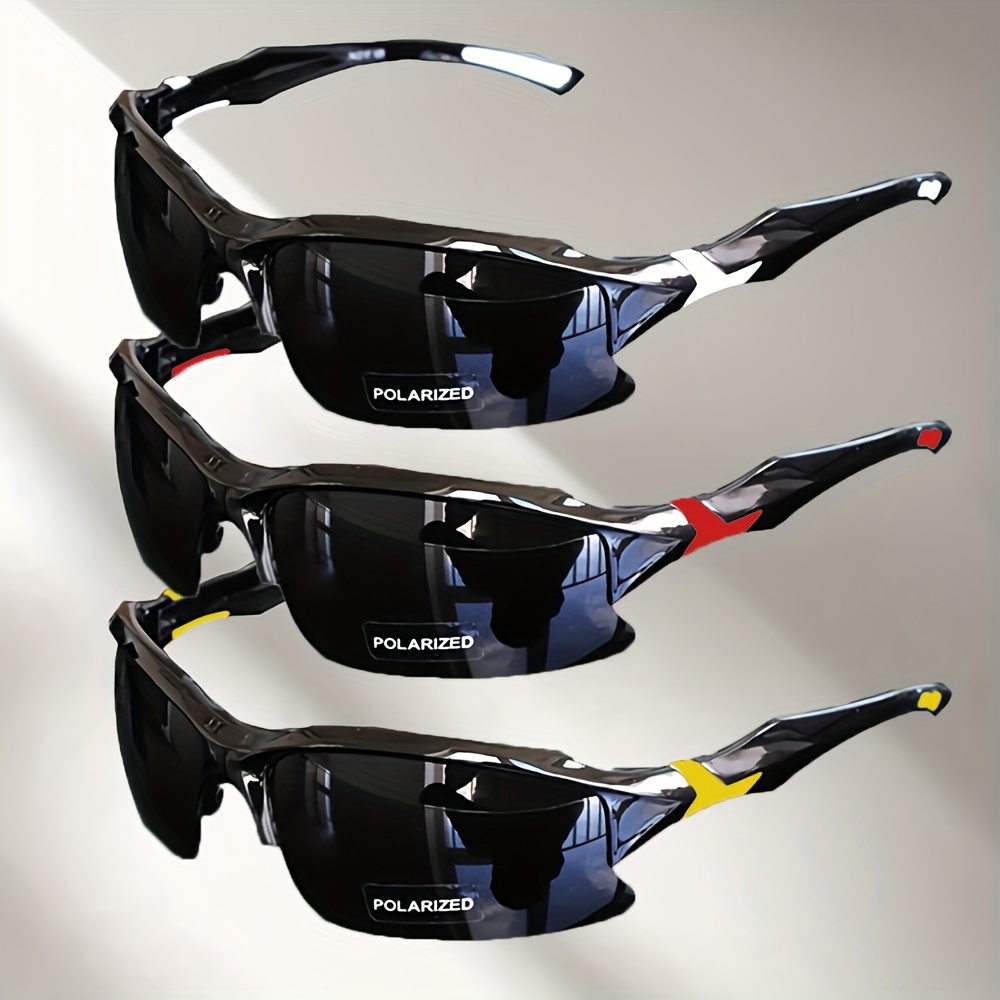 Gafas De Sol Polarizadas De Estilo Mecha Premium, Envolventes Y
