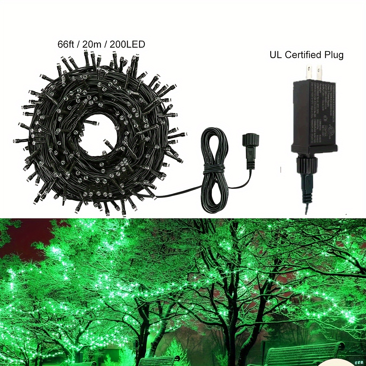 100/200led Rgb Linear Light Rgb Halloween Christmas String - Temu