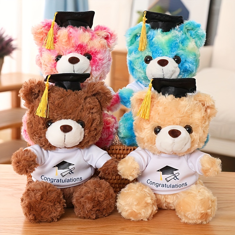 

Un T-shirt Dr. Bear, un cadeau commémoratif de remise des diplômes, une peluche Dr. Bear, une poupée de mariage, une décoration de festival, une peluche ours.
