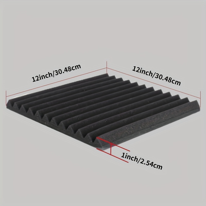 SoundAssured Mounting Tape for Acoustic Foam - Double Sided Adhesive Squares for Easy Installation