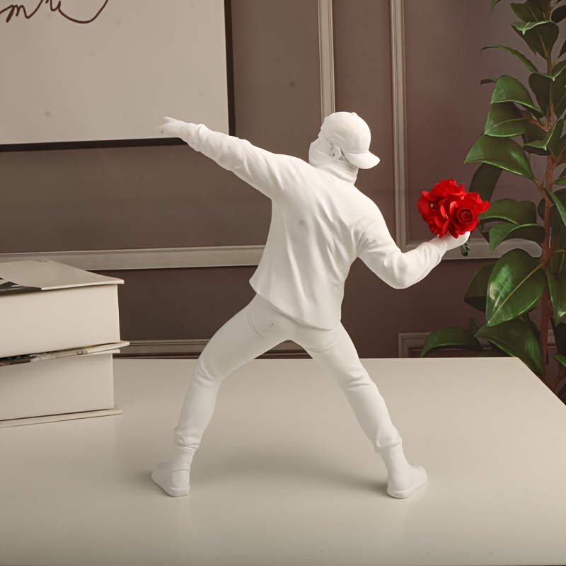 Oggetti per la casa particolari Banksy Flower Thrower – Vitafacile shop