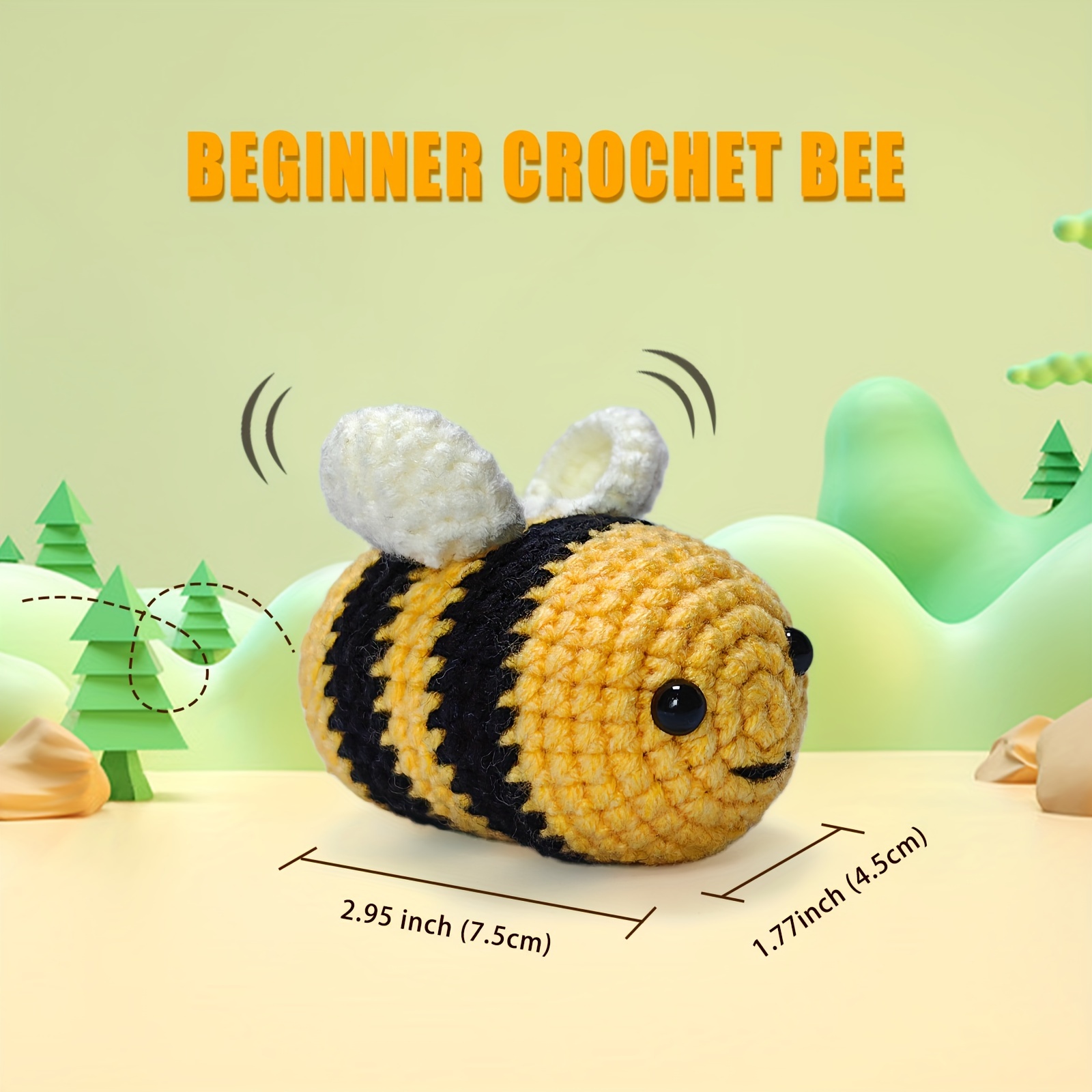 Bumblebee Crochet Kit