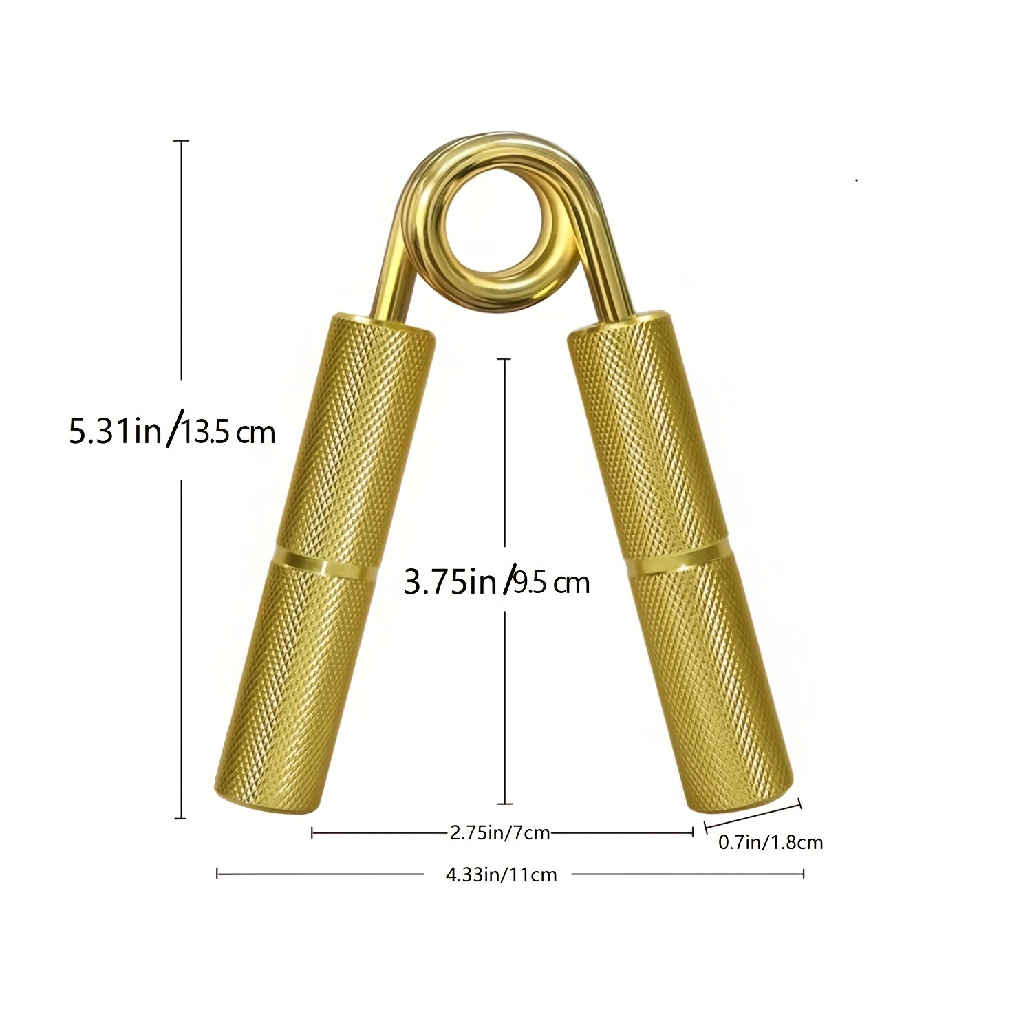 WL Ejercitador de antebrazo de entrenamiento de fuerza de metal de aluminio  de 100 libras - 350 libras