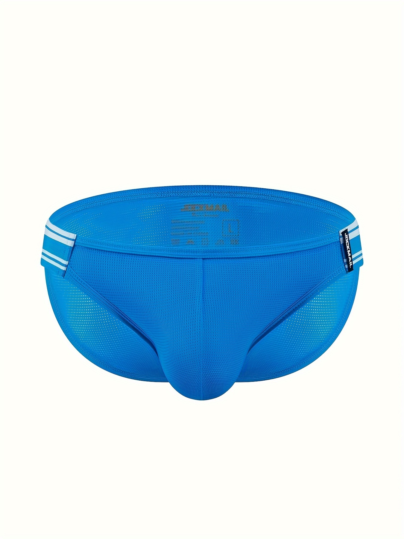 Men's Elastic Bikini Underwear Front O ring Hole Crotchless - Temu