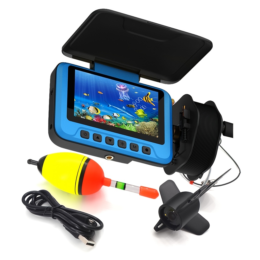 Waterproof Underwater Fishing Camera - 82ft Depth Finder Monitor for Diving  and Lake Adventure