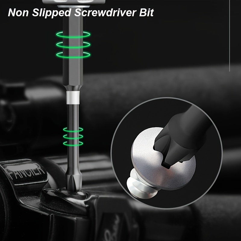 Impact Screw Driver Set Impact Batches Magnetic Screwdriver - Temu