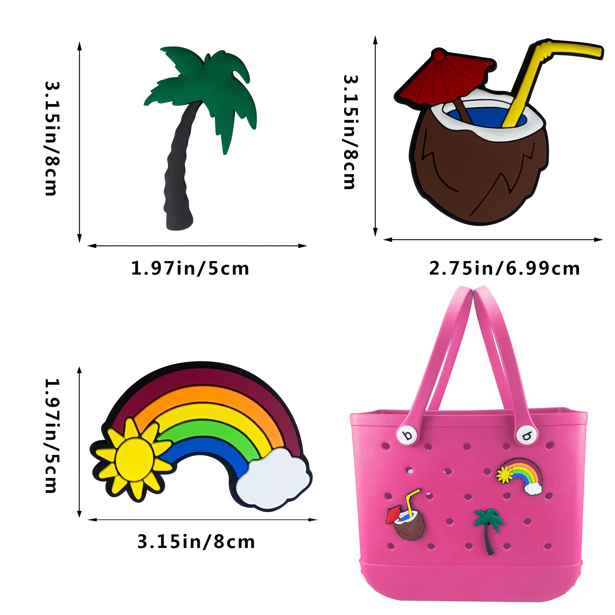 Bogg Bag Charms -   Bag charm, Bags, Cute gifts