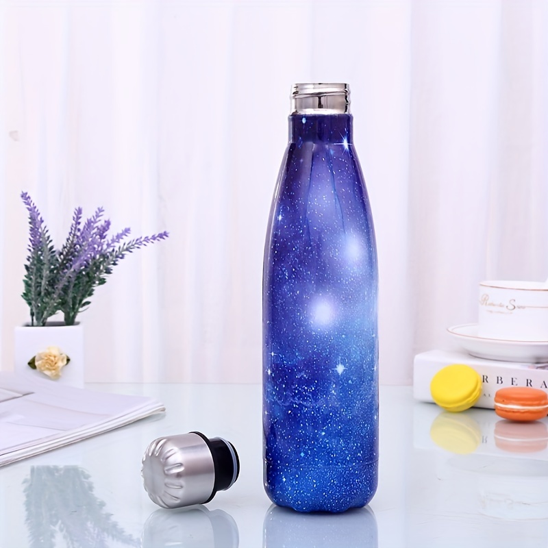 Rosechen Water Bottle Thermoses Starry Sky, Thermal Vacuum Cups for Hot and Cold Drinks, BPA Free Stainless Steel Insulated Leak-Proof