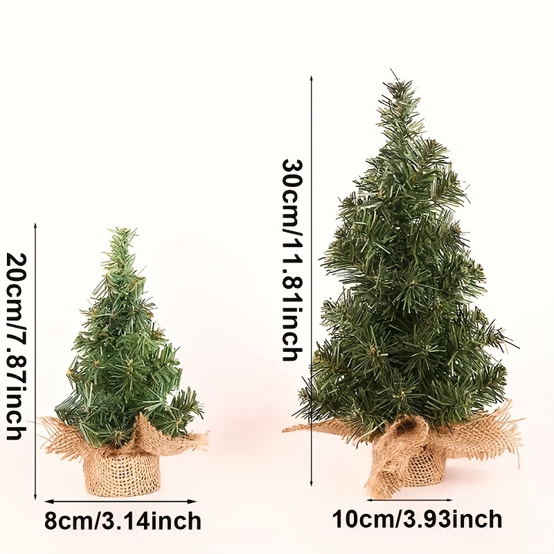 Mini Pine Trees Artificial Mini Trees With Base Assorted - Temu