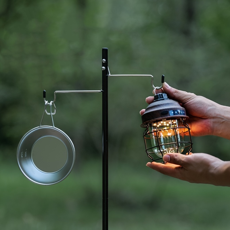 Portable Folding Lamp Pole Lightweight Collapsible Aluminum Lantern Stand  Double Hangers Camping Lamp Post Hanging Light Holder Stick Picnic Hiking  Fishing Backpacking Garden Bbq - Sports & Outdoors - Temu Canada