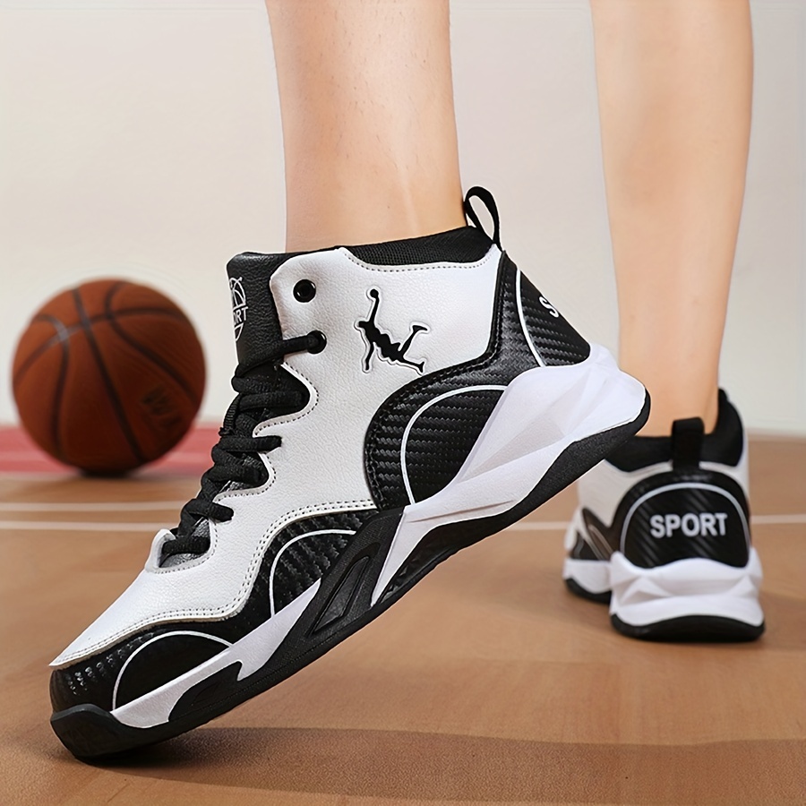 Zapatillas de baloncesto para hombres con cordones de alta gama