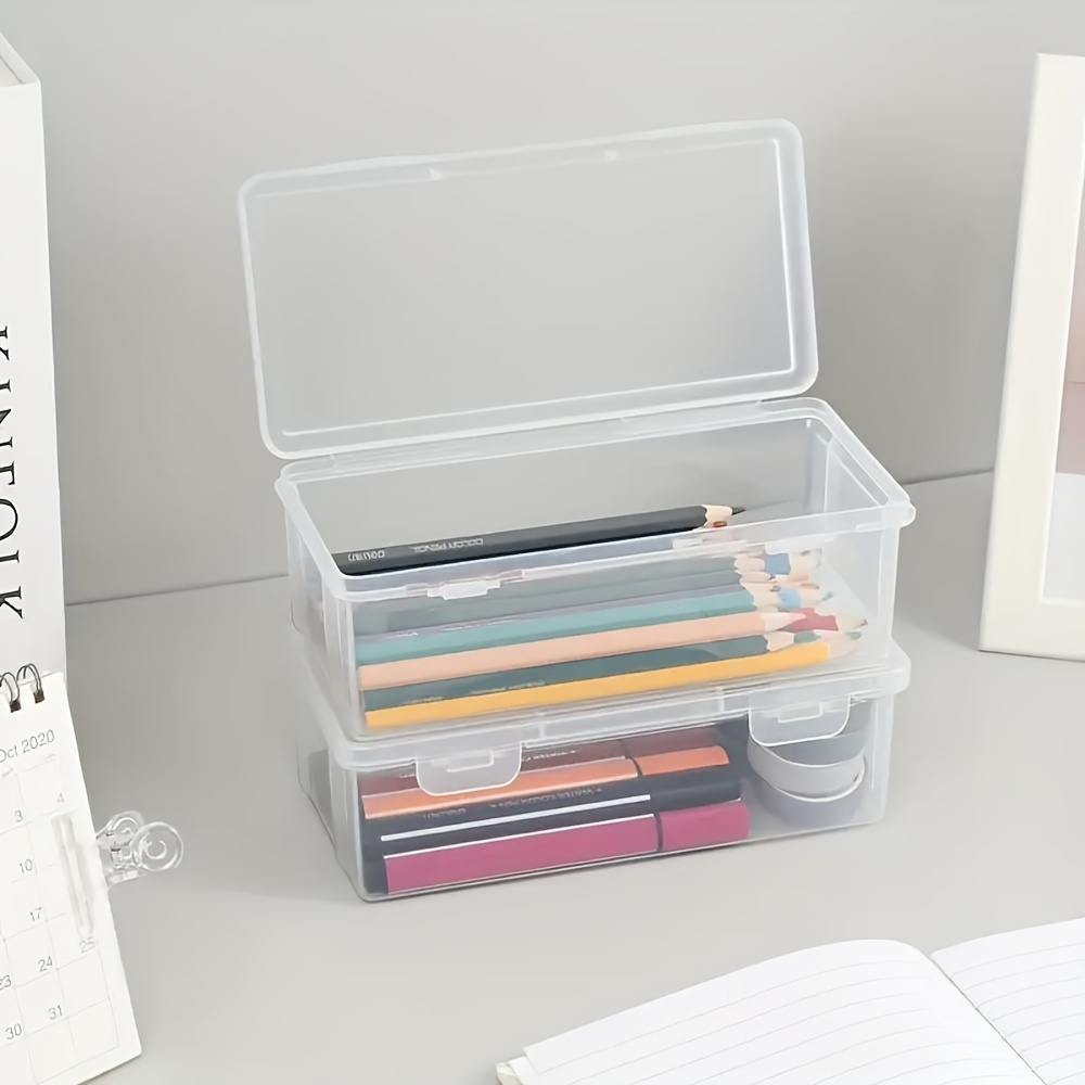 US Art Supply Caja de almacenamiento para rotuladores de madera pastel para  artistas, bolígrafos y cajones (caja de herramientas grande)