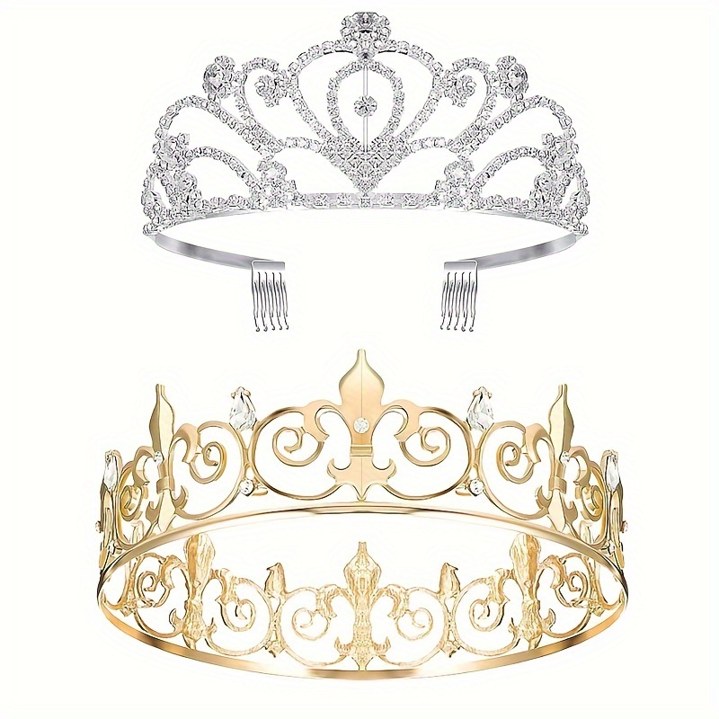 prom king and queen crowns