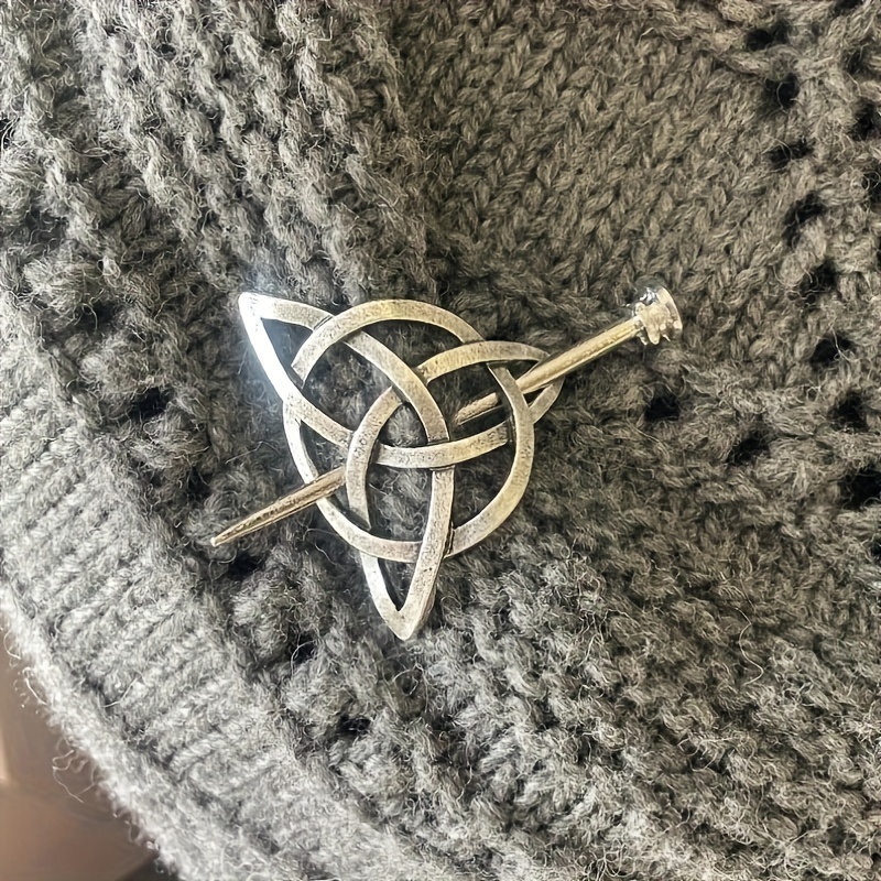 Medieval style shawl pin