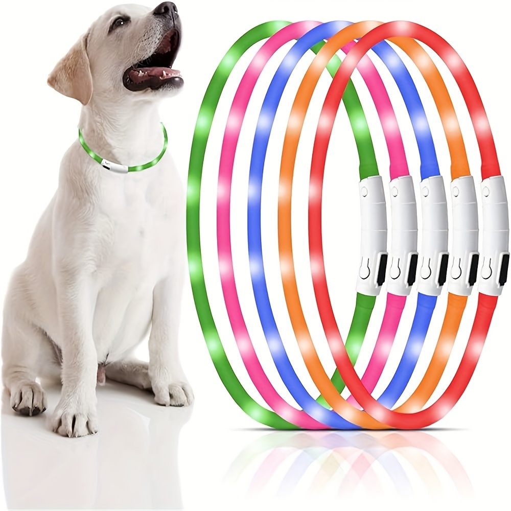 Collana con campanelli Si illumina di notte Accessori per cani Collare  luminoso per animali domestici Forniture per animali Collare luminoso per  gatti – i migliori prodotti nel negozio online Joom Geek