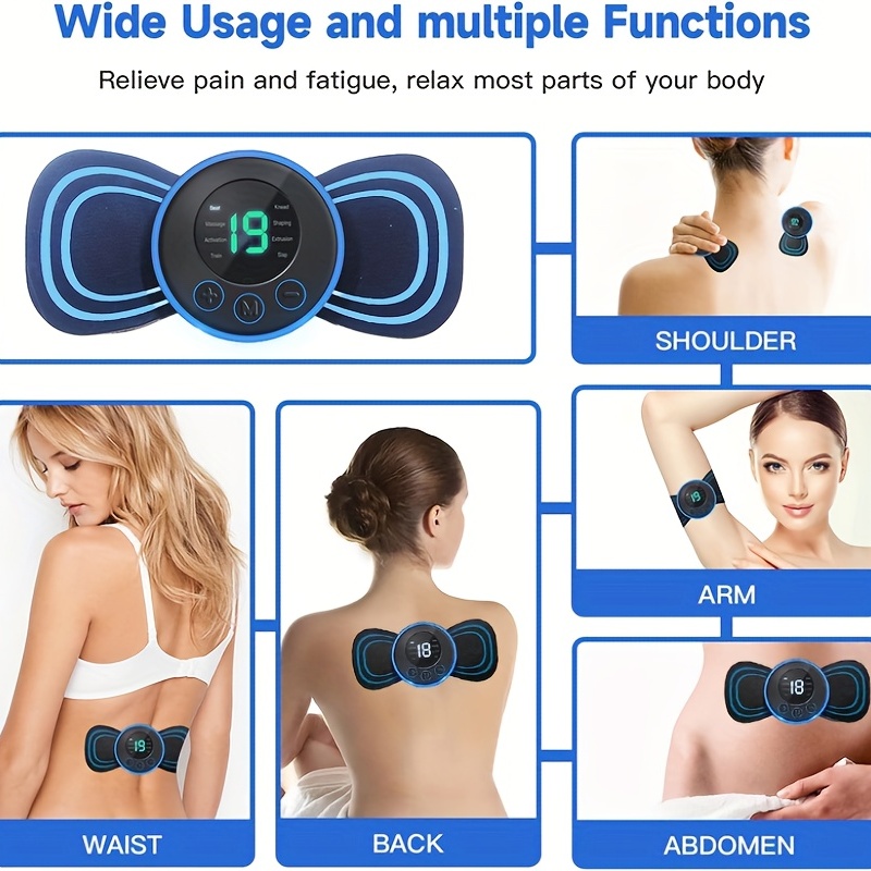 Portable Cervical Massage Pad: Relieve Shoulder & Neck Fatigue Instantly! -  Temu