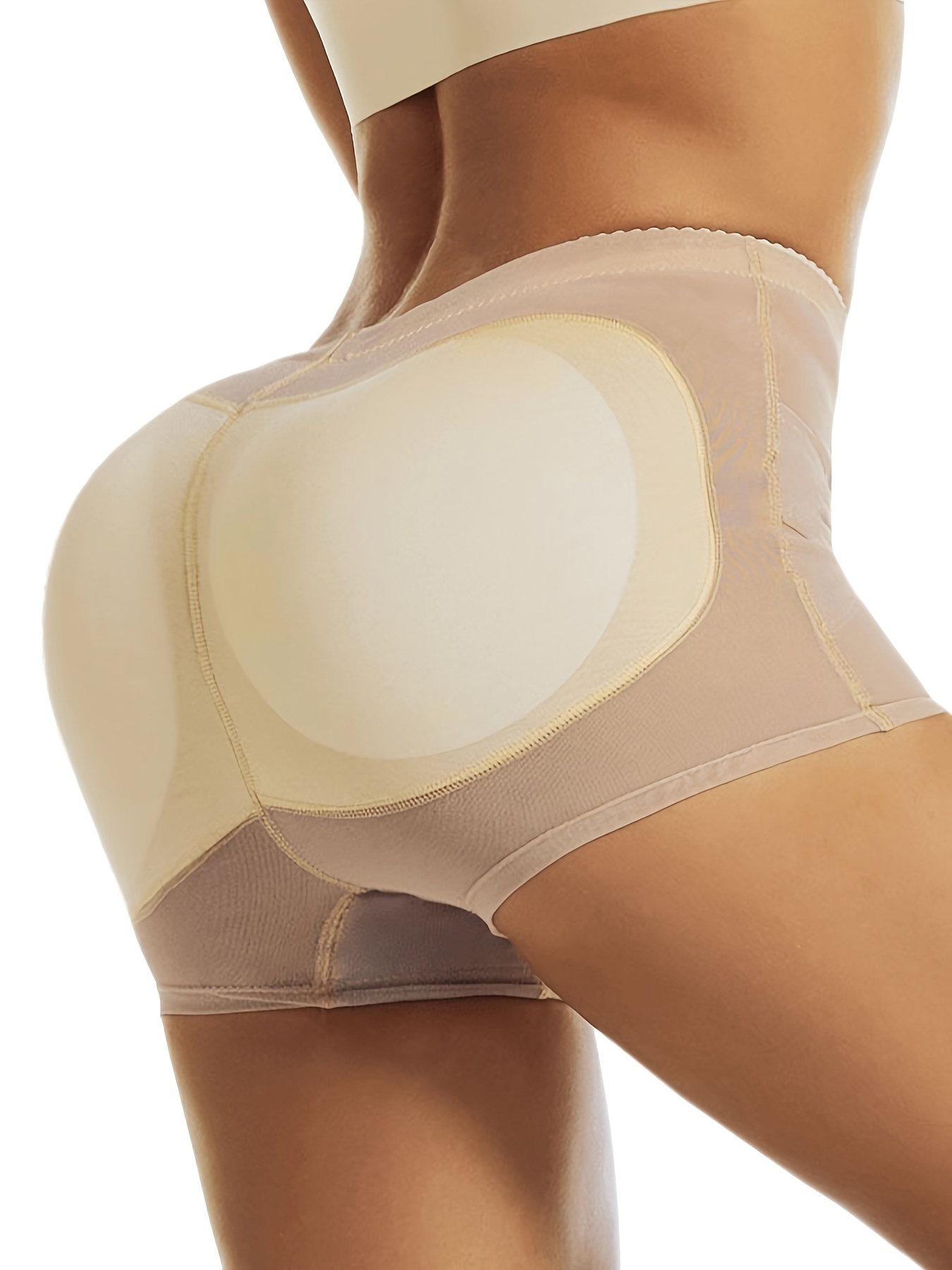 Women Butt Lifter Panties Lace Hip Enhancer Underwear Seamless Booty Shorts  Shaper Tummy Control Boyshorts Panties Daily Wear