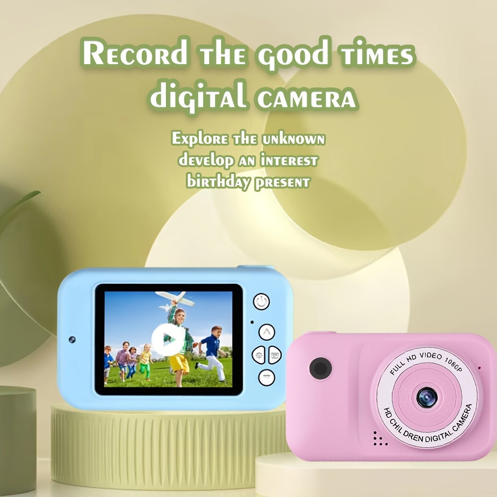 Cámara digital para niños 1080P cámara recargable para niños - Temu Chile