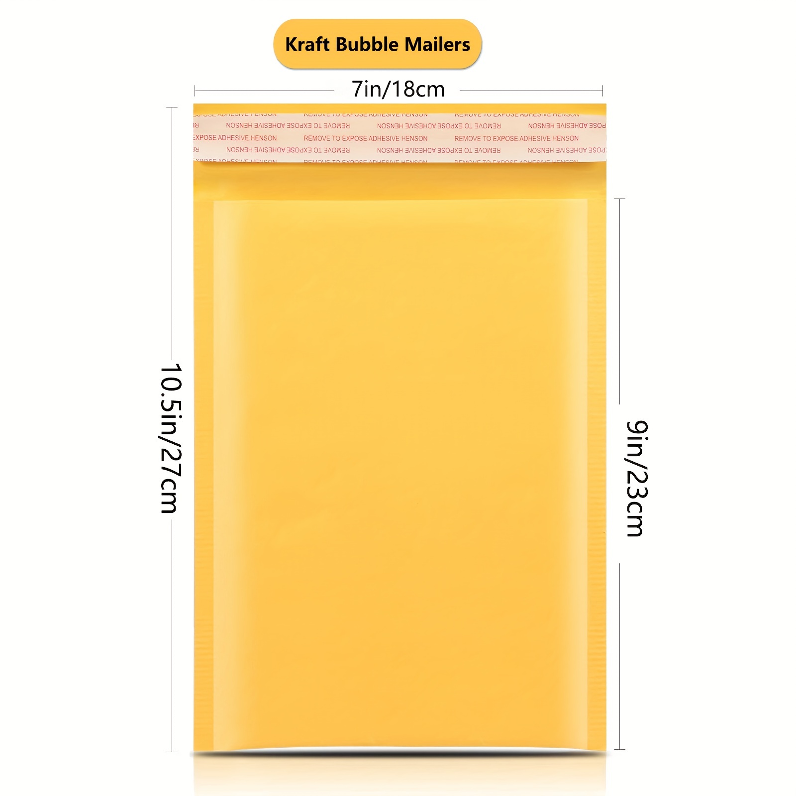 Kraft Bubble Mailer Strong Adhesion Padded Envelopes Thick - Temu