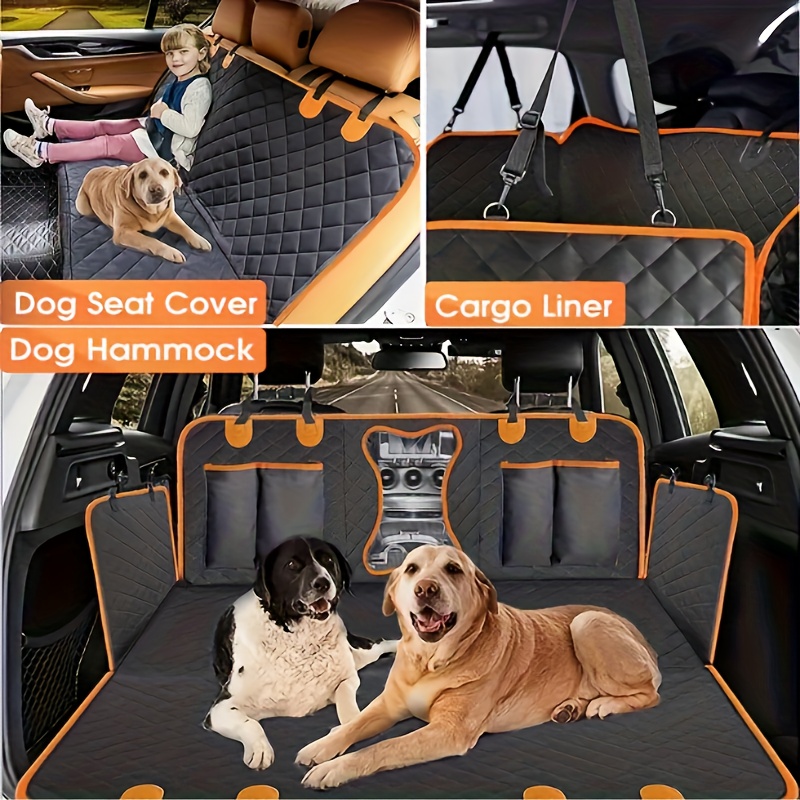 Dog Car Seat Cover, Waterproof Pets Hammock Pet Front Seat Cover Car Seat  Protector Car For Small Medium Dog - Temu