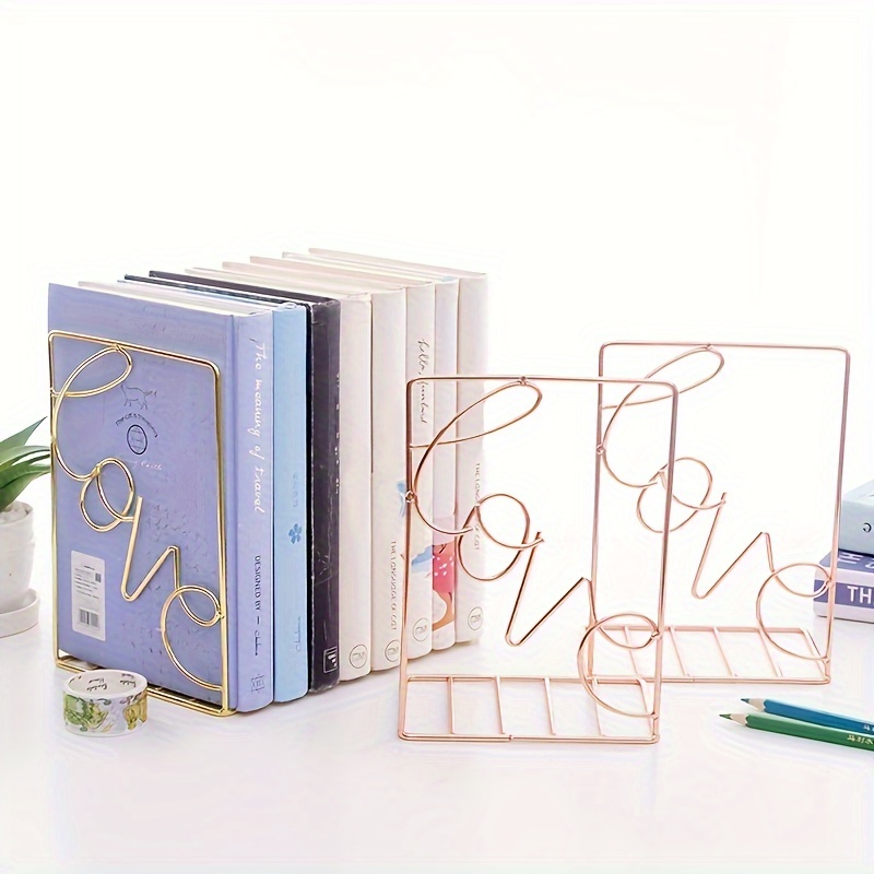 

2- -shaped , Study Organizer, , Desk Stand, Metal For Decor