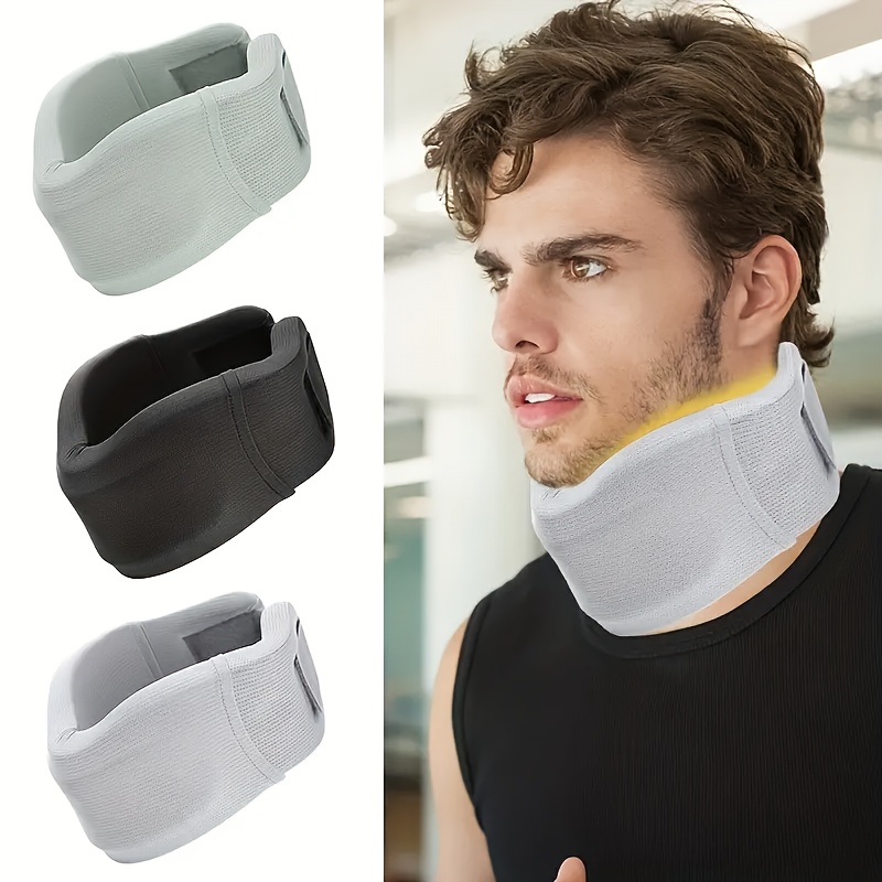 Neck Brace Adjustable Cervical Collar Sleeping Relief Neck - Temu Canada