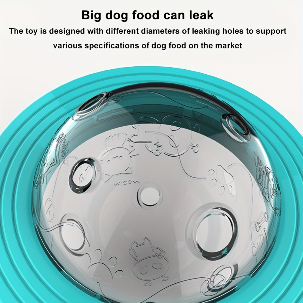 IQ Food Ball Puzzle Toy For Dogs - Slow Feeder Ball For Enrichment