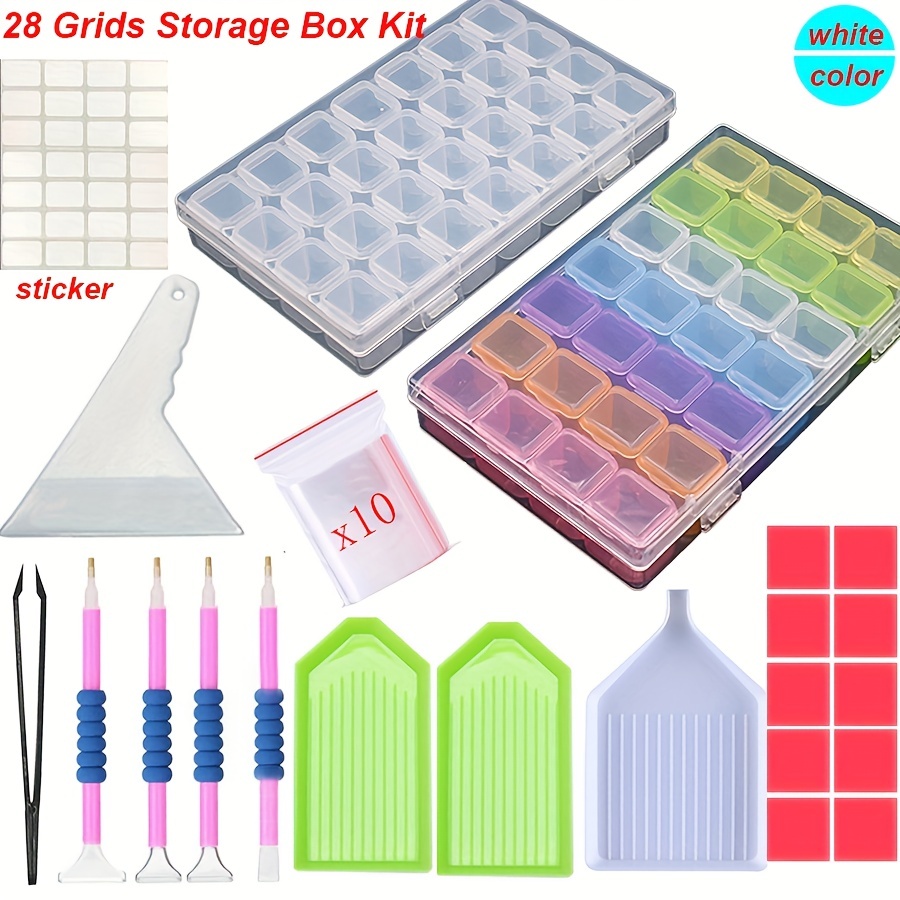 5d Diamond Painting Tools Accessory Container Storage Bag - Temu