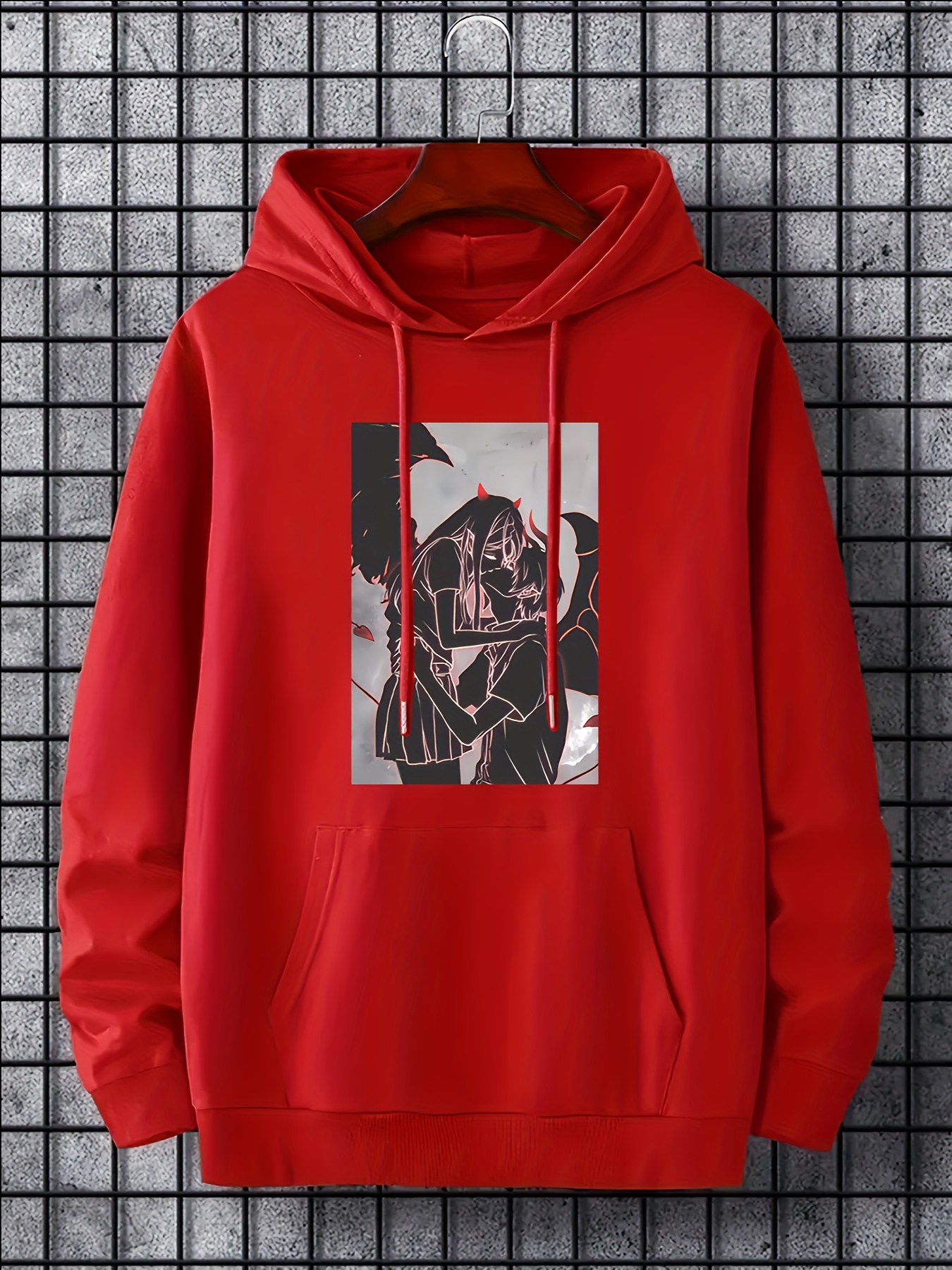 Hoodie couple anime hot sale