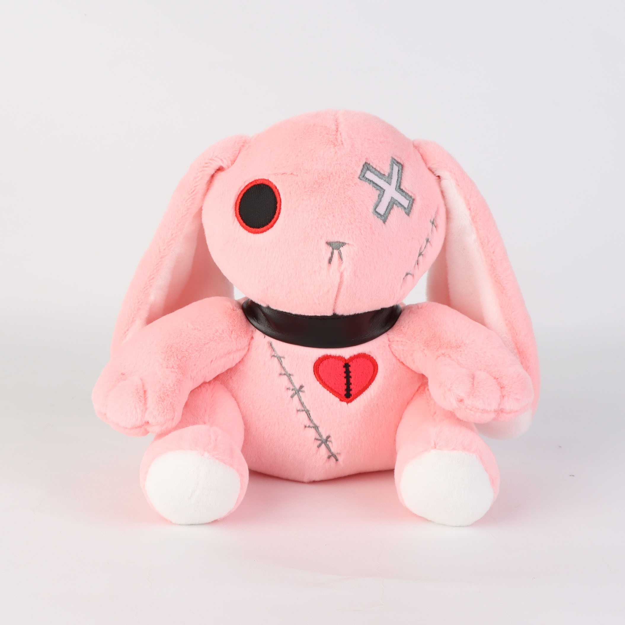 Goth Faceless Black Bunny Stuffed Animal - PlushThis