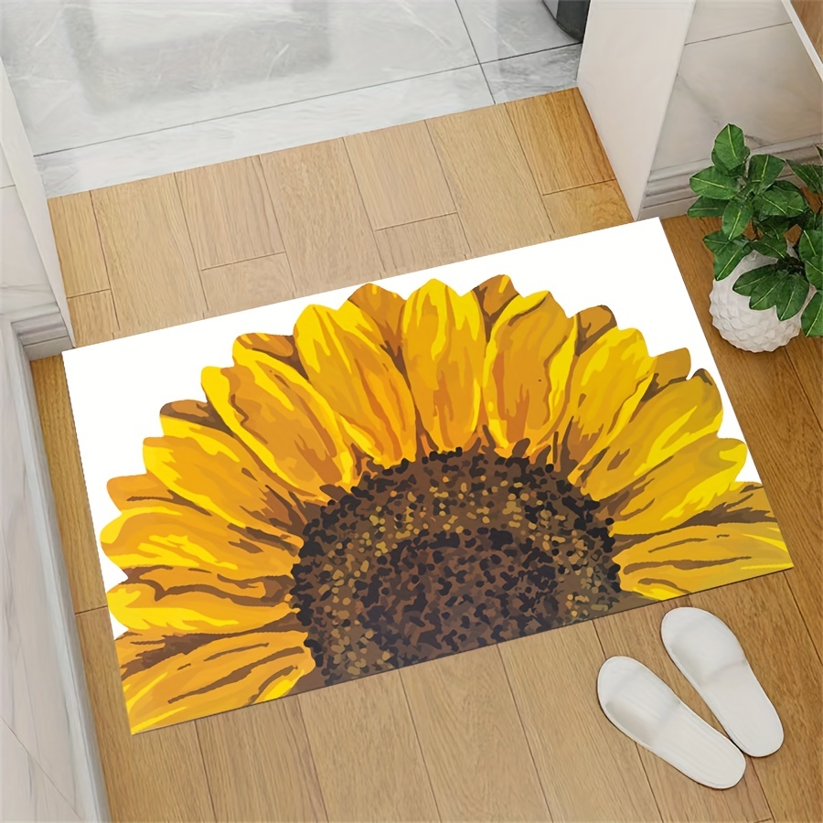 Sunflower Welcome Doormat