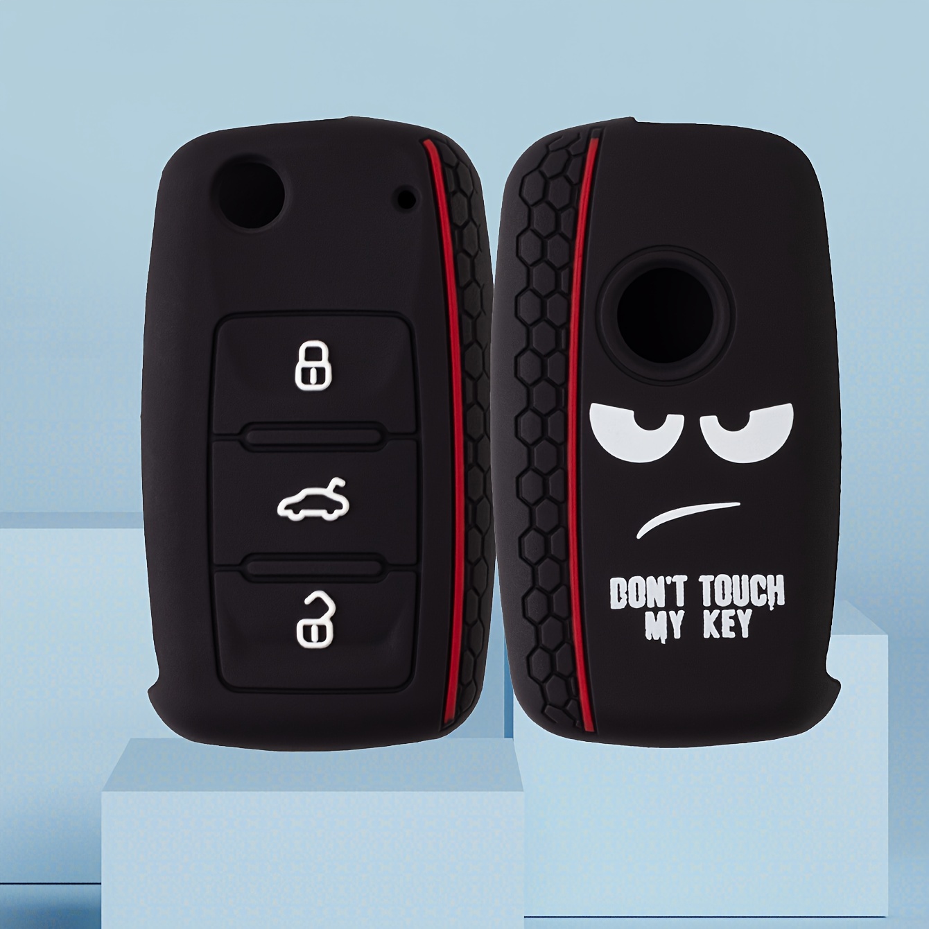 Smith Keys®️ 3 Button Flip Car Key Shell/Case/Body for Skoda and VLW Light  at The Top : : Car & Motorbike