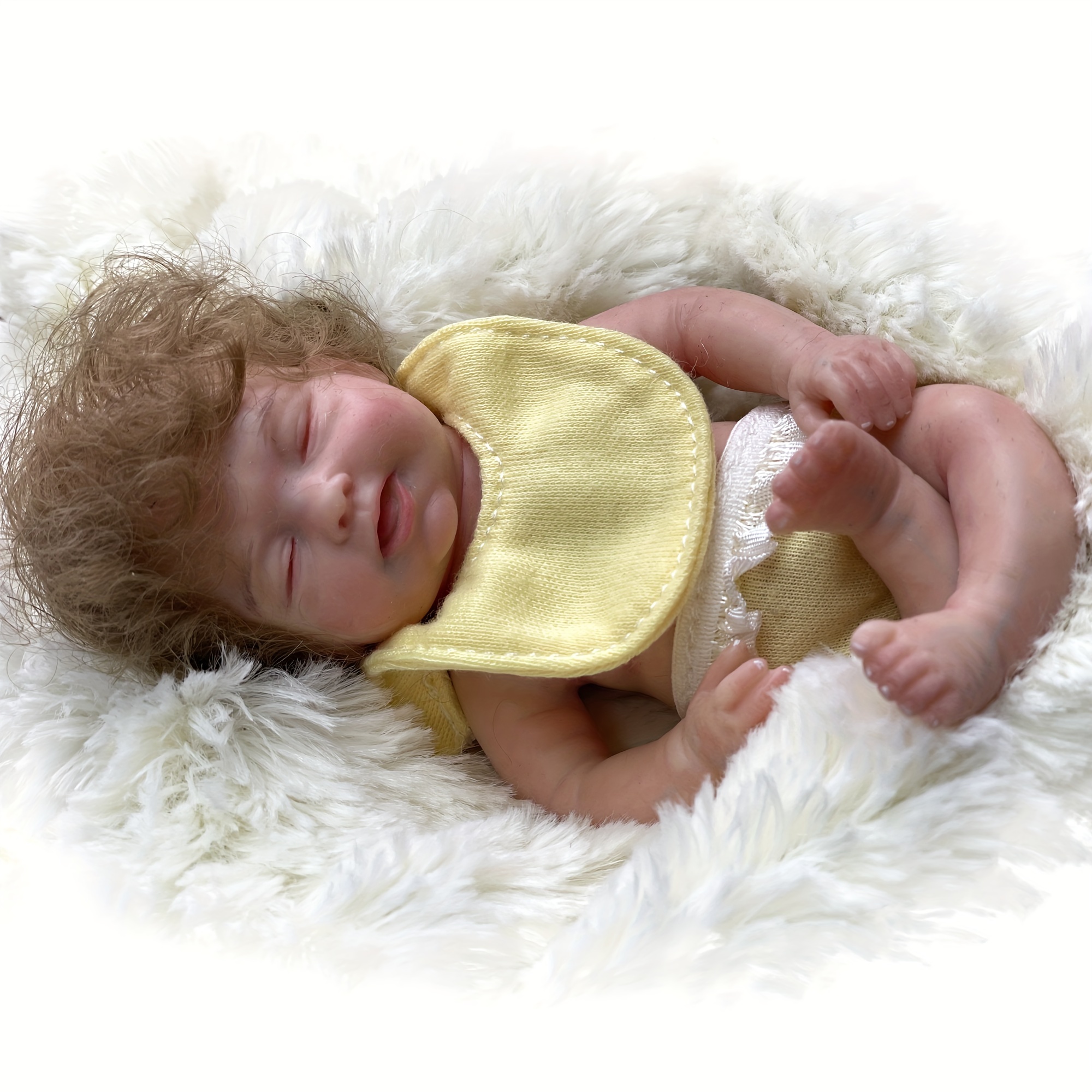 20Inch Bebe Reborn Dolls Laura 3D Painted Skin Realistic Baby