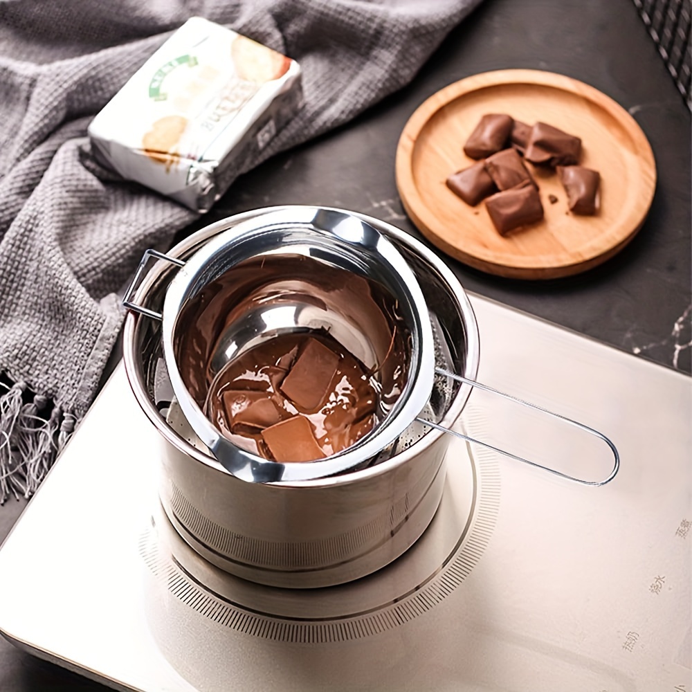 Stainless Steel Double Pot Candle Melting Pot Chocolate - Temu
