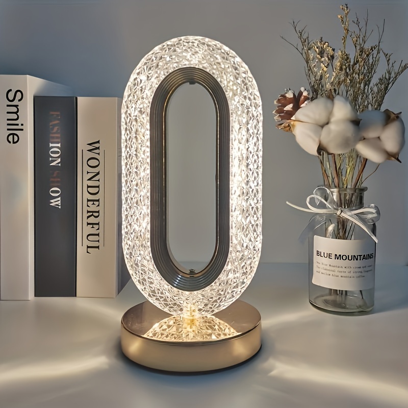 Crystal Lamp 16 Rgb Color Changing Rose Diamond Table Lamp Touch Control  Night Light With Remote For Kids Gift Bedroom Livingroom Home Decor, Free  Shipping, Free Returns