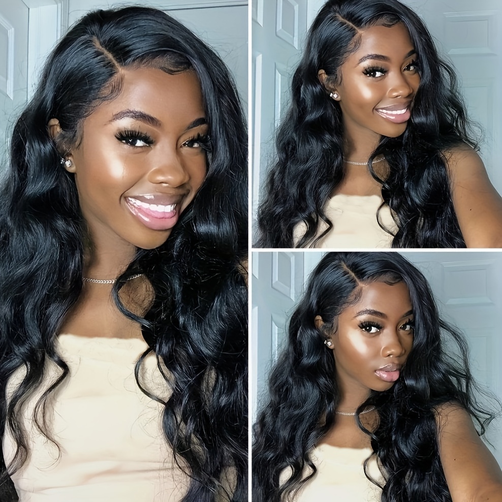 Deep Wave 4x4 Lace Closure Wig 180% Density Wear Go Wigs New - Temu United  Arab Emirates