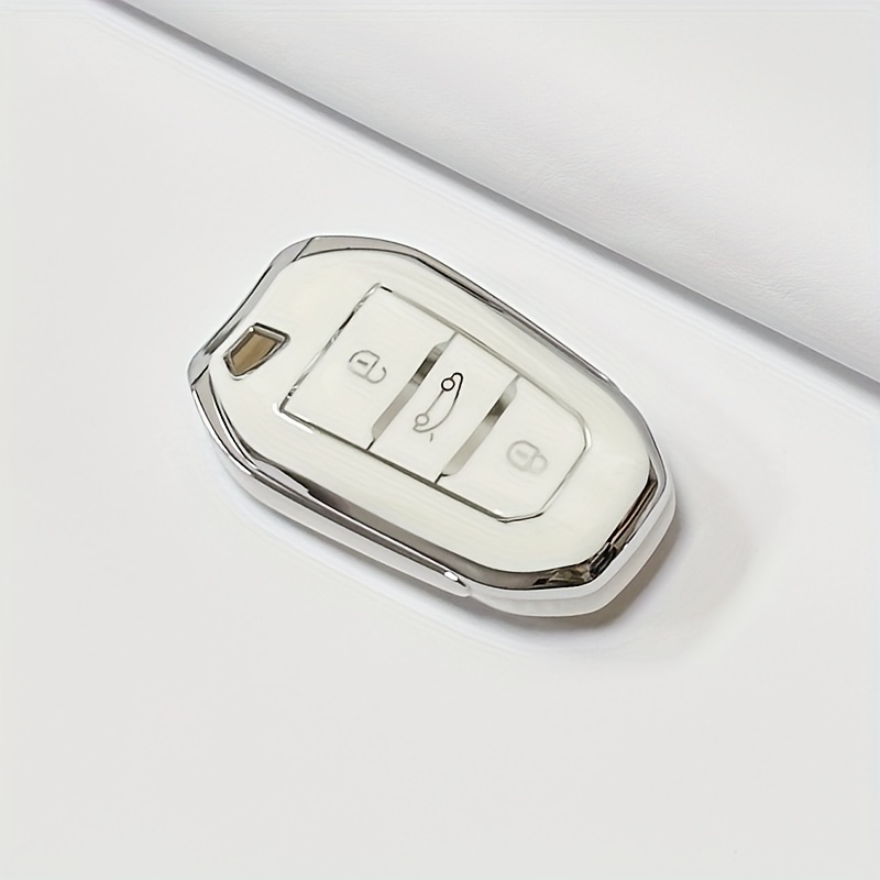 Schlüsselhülle Peugeot - 3 Tasten - Material Weichgummimaterial