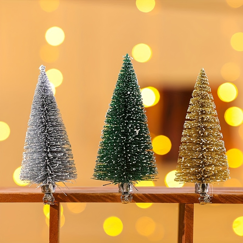 Miniature Christmas Tree Mini Pine Tree Christmas Tree - Temu