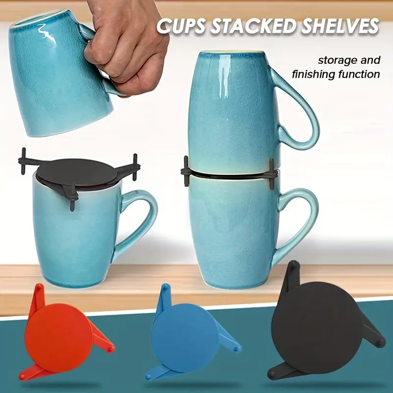 Expandable Coffee Mug Organizer For Kitchen Cabinets And Pantries