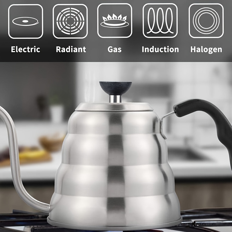 Pour Over Coffee Kettle With Thermometer For Exact Temperature