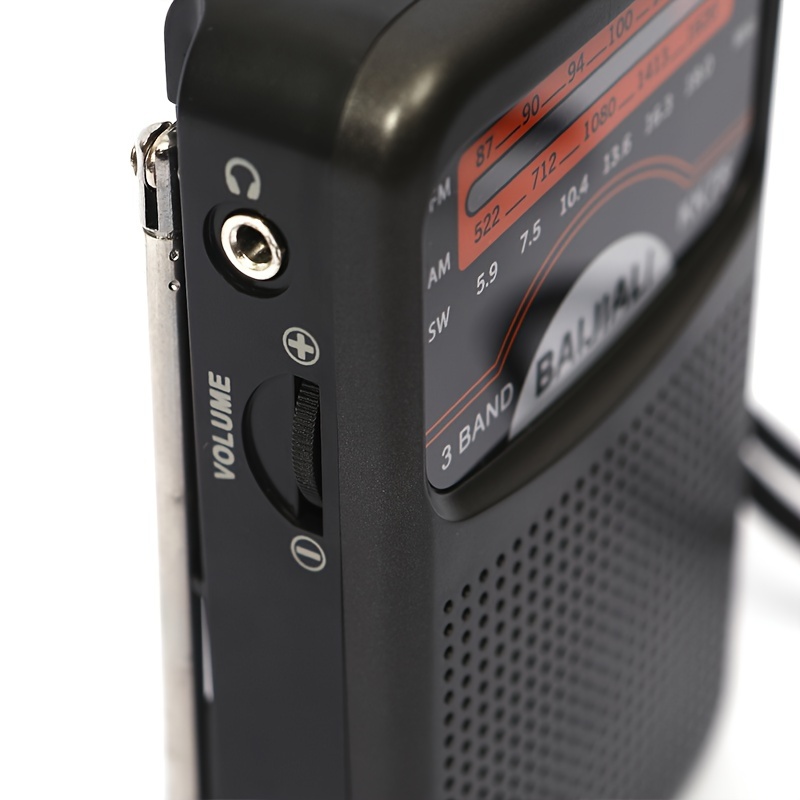 Portable Radio Fm Transistor Radio Loud Speaker Emergency - Temu
