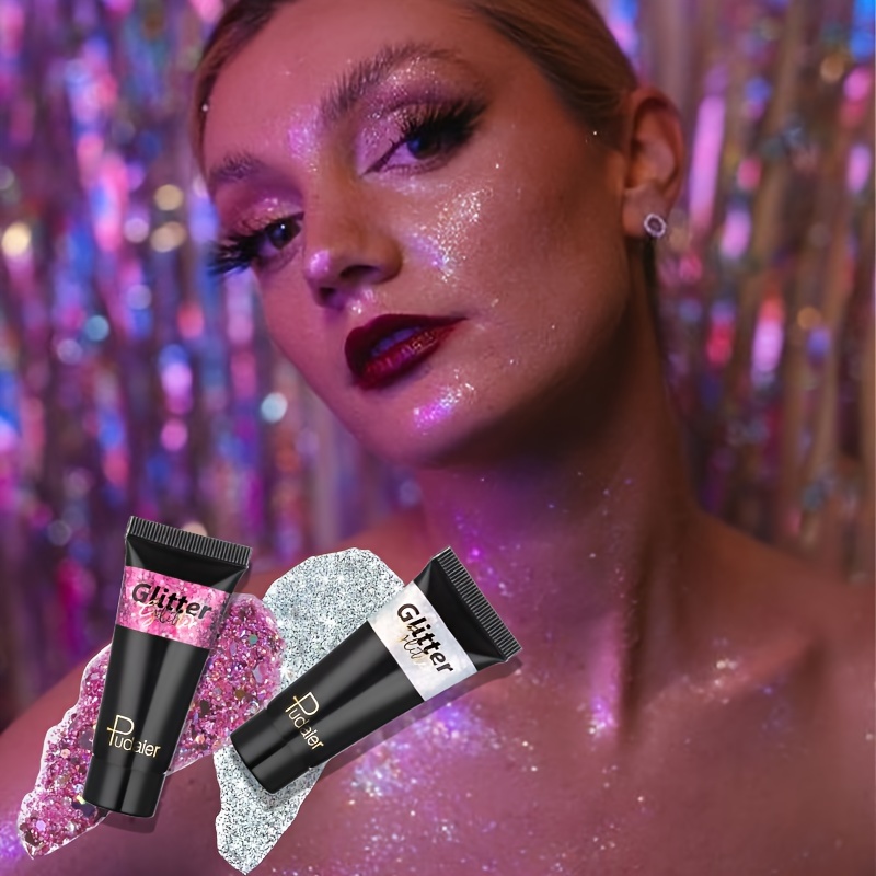 Spray Paillette Cheveux et Corps,Glitter Makeup Spray Poudre Ultrafine pour  Paillettes Visage Festival Maquillage Paillette Fête Vetement : :  Beauté et Parfum