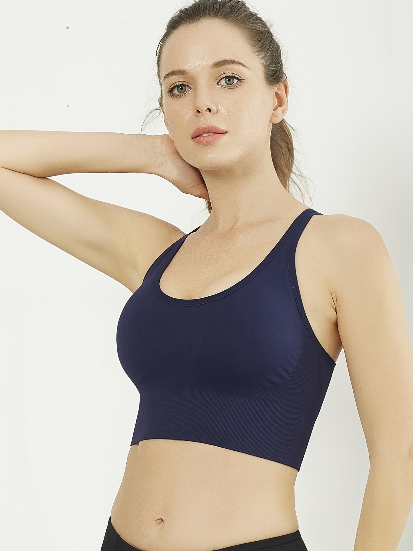 Summer New Deep V Beautiful Back Bra High-Neck Anti-Running Fitness Vest -  China Sports Wear and Yoga Wear price