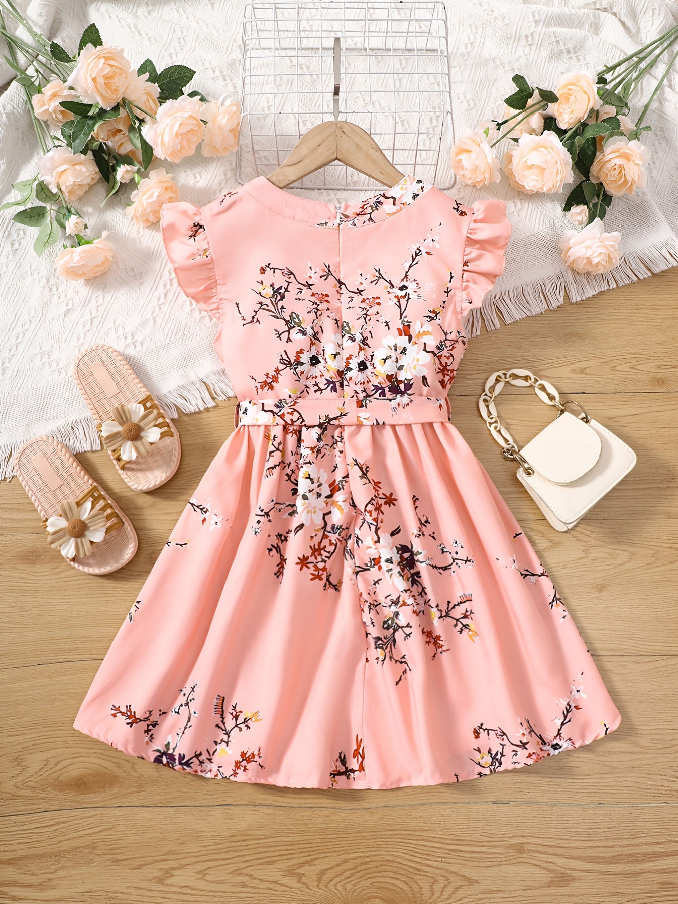 Girl Floral Dress Kids Clothes  Kids Girls Flower Summer Dress - Girls  Floral Dress - Aliexpress