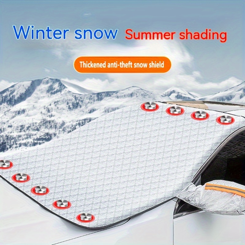 Magnetischer Schneeschutz / Frostschutz für die Windschutzscheibe des