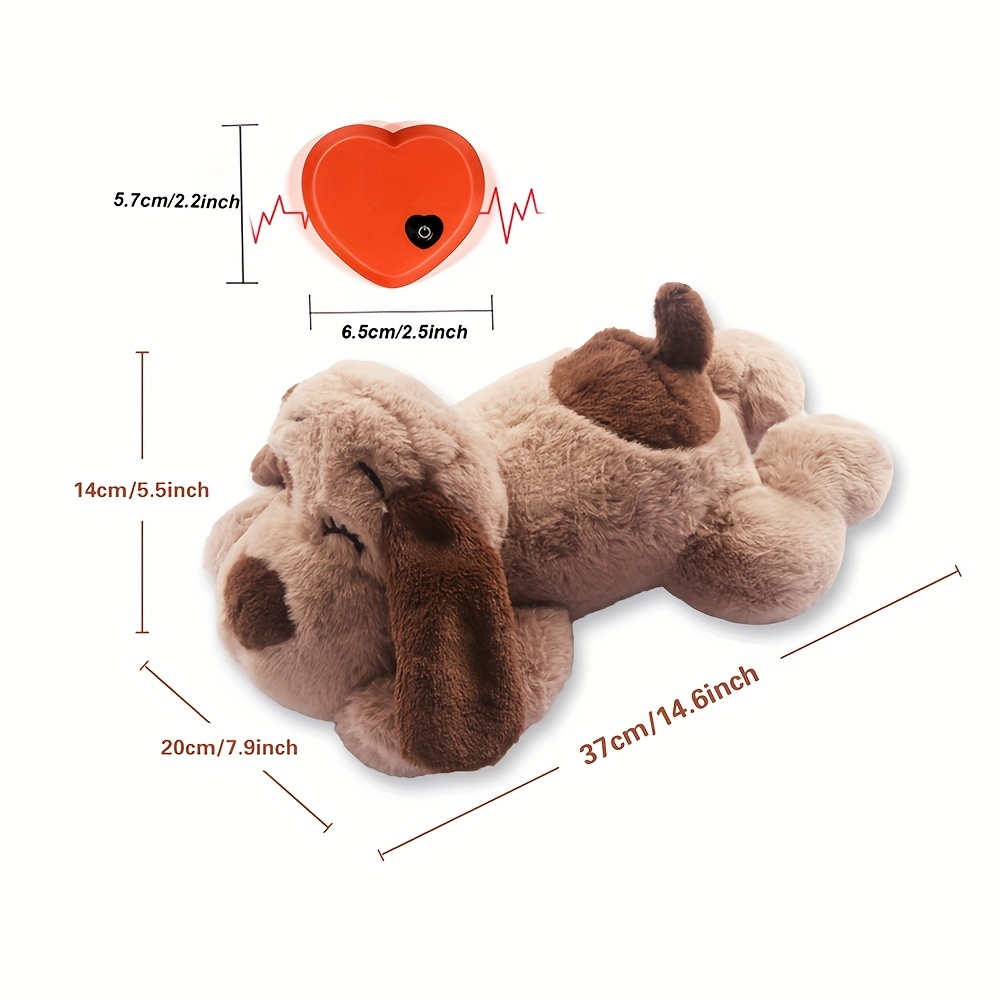 ZALBYUY Heartbeat Puppy Toy, Puppy Sleep Aid Toy, Small Dog Training Toys  for Separation Anxiety Relief, Pets Plush Toys for Dogs Cats (White) -  Yahoo Shopping