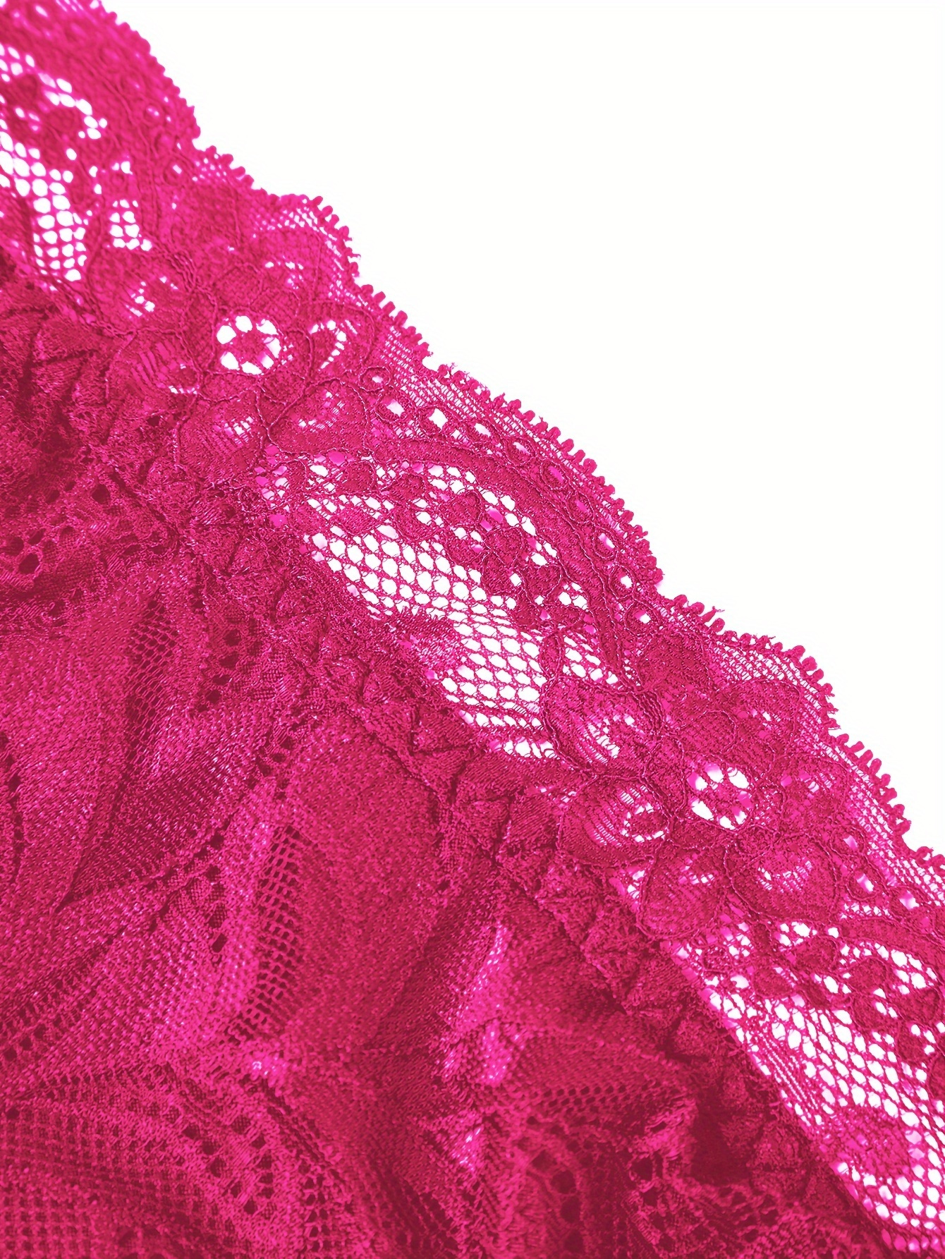 Plus Size Sexy Tube Bra, Women's Plus Solid High Stretch Lace Strapless Bandeau Tube Bra